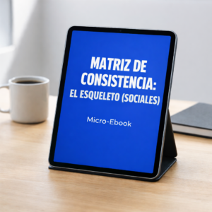 Matriz de Consistencia: El Esqueleto (Sociales) (Próximamente)
