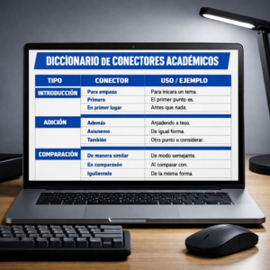 Diccionario de Conectores Académicos (Próximamente)