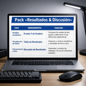 Pack "Resultados & Discusión" (Próximamente)