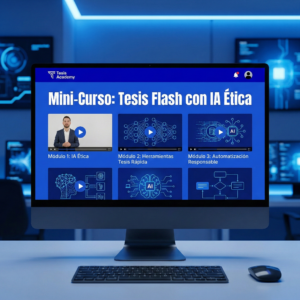 Mini-Curso: Tesis Flash con IA Ética (Próximamente)