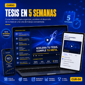 Curso Intensivo de Tesis en 5 Semanas