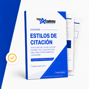Colección de estilos de citación: Vancouver, IEEE, ISO 690, Chicago, Harvard y MLA