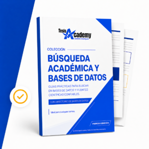 Colección de búsqueda académica, bases de datos y fuentes científicas
