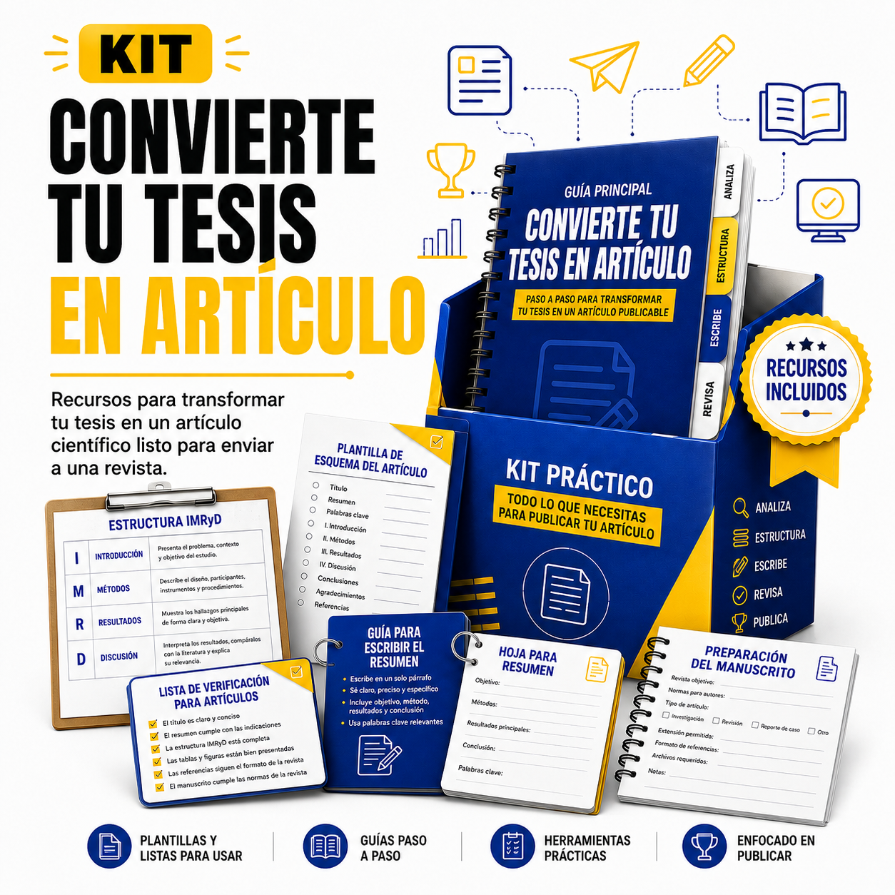 Kit para convertir tu tesis en artículo científico