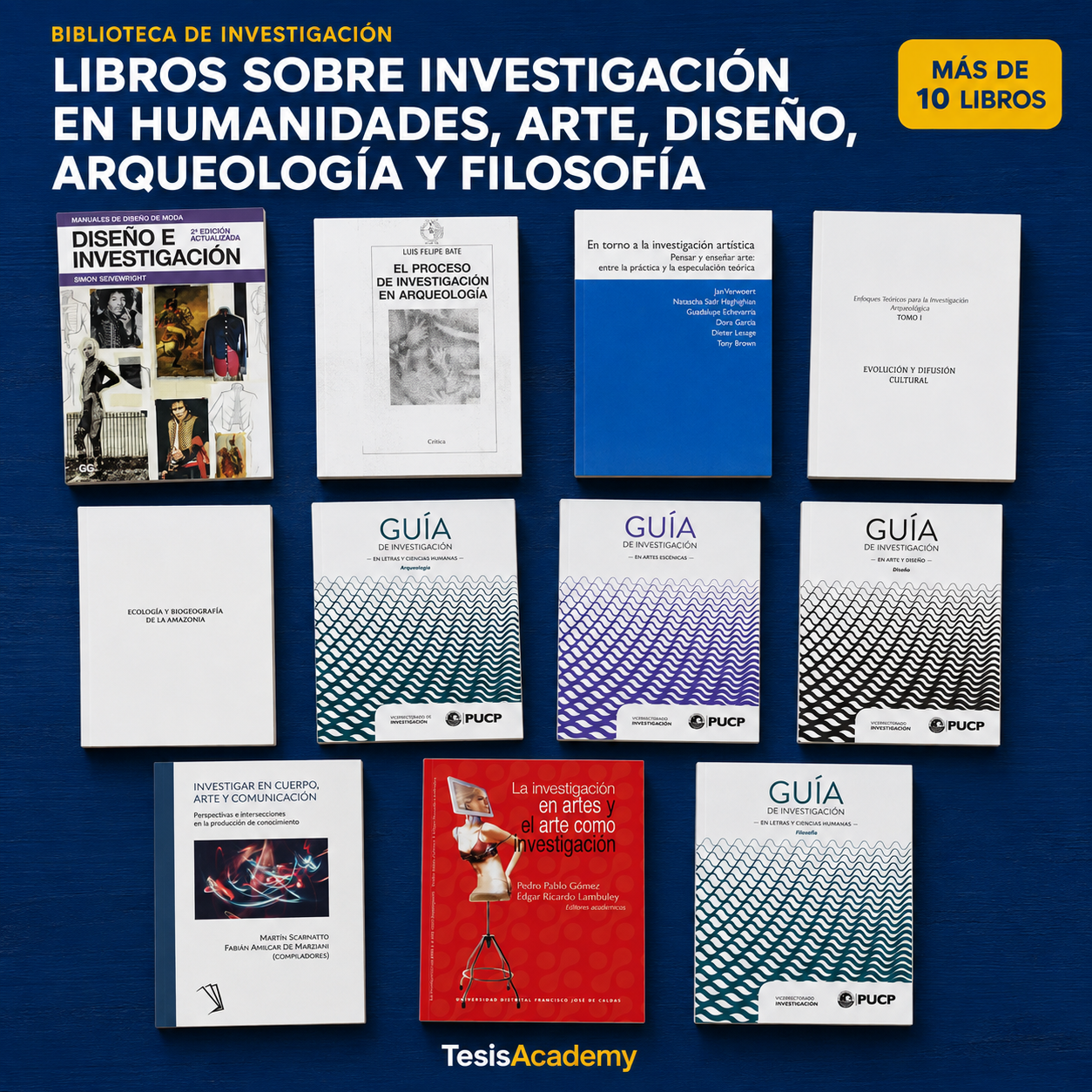 Investigación en Humanidades, Arte, Diseño, Arqueología y Filosofía