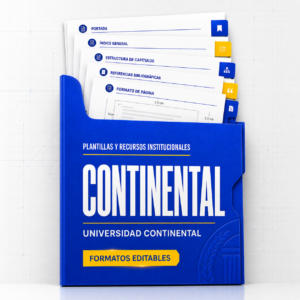 Plantillas de investigación — Universidad Continental