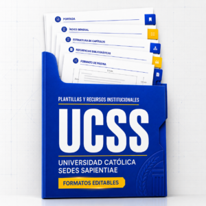 Plantillas de investigación — Universidad Católica Sedes Sapientiae (UCSS)