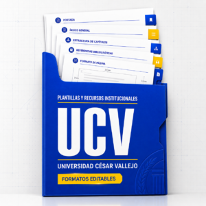 Plantillas de investigación — Universidad César Vallejo (UCV)
