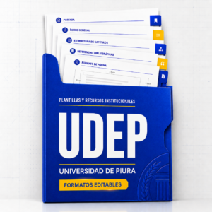 Plantillas de investigación — Universidad de Piura
