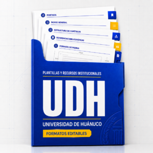 Plantillas de investigación — Universidad de Huánuco (UDH)