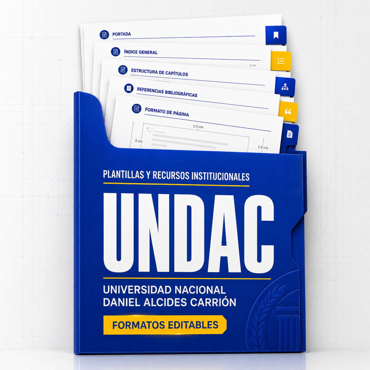 Plantillas de investigación — Universidad Nacional Daniel Alcides Carrión (UNDAC)