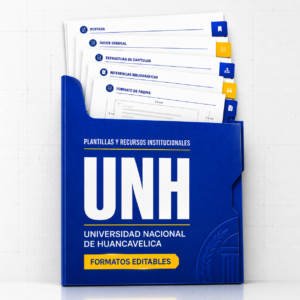 Plantillas de investigación — Universidad Nacional de Huancavelica (UNH)