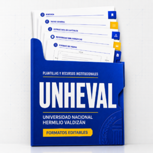 Plantillas de investigación — Universidad Nacional Hermilio Valdizán
