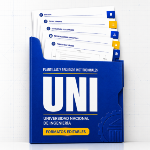 Plantillas de investigación — Universidad Nacional de Ingeniería (UNI)