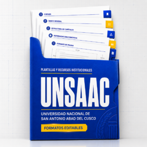 Plantillas de investigación — Universidad Nacional de San Antonio Abad del Cusco (UNSAAC)