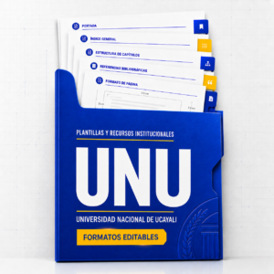 Plantillas de investigación — Universidad Nacional de Ucayali