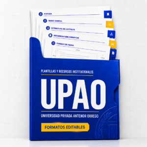 Plantillas de investigación — Universidad Privada Antenor Orrego (UPAO)
