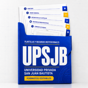 Plantillas de investigación — Universidad Privada San Juan Bautista (UPSJB)