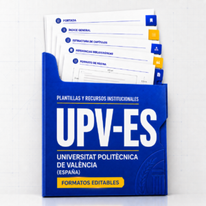 Plantillas de investigación — Universitat Politècnica de València