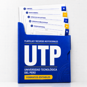 Plantillas de investigación — Universidad Tecnológica del Perú (UTP)