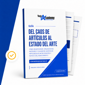 De cientos de artículos al estado del conocimiento: selección, matrices, antecedentes, brechas y estado del arte