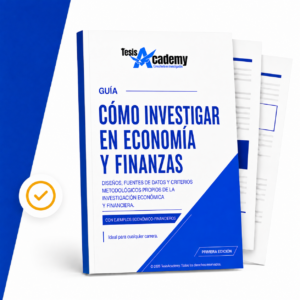 Cómo investigar en Economía y Finanzas