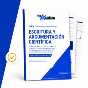 Escritura y argumentación científica: cómo escribir textos académicos claros, rigurosos y defendibles