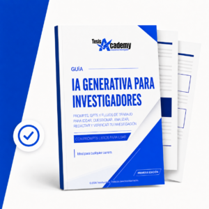 IA generativa para investigadores: prompts, GPTs y flujos para idear, cuestionar, analizar, redactar y verificar